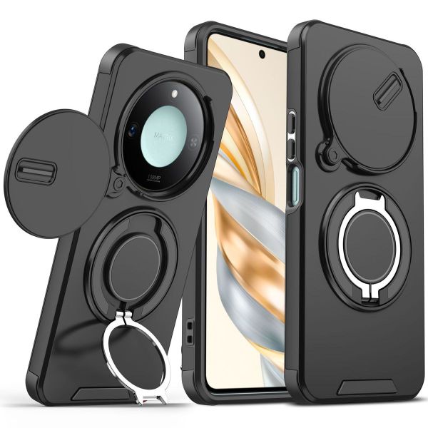 Magnetic Rotate Ring Phone Case Compatible With Honor X7D 5G