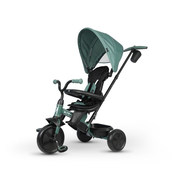 Qplay Elite Platinum Tricycle with Reversing Seat Green