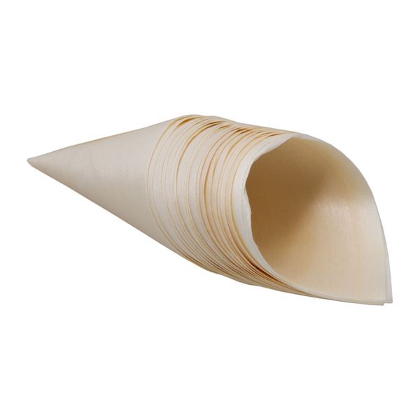Regent Wooden Disposable Cones 20 Pieces (125Mm)