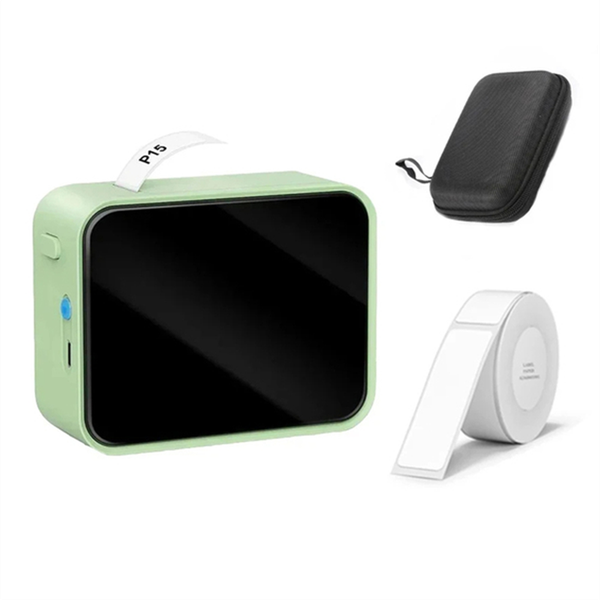 P15 Portable Mini Sticker BT Printer Thermal UV Printer Stickers,B
