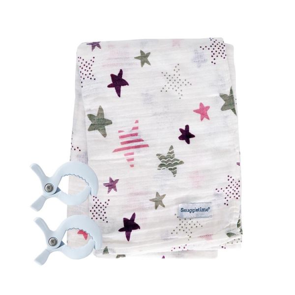 SnuggleRoo Cotton Muslin Gift Set