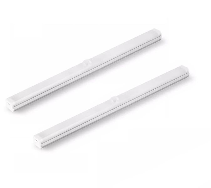 20 LED Rechargeable Motion Sensor Light (Cool White) - 32CM - (2 pack)