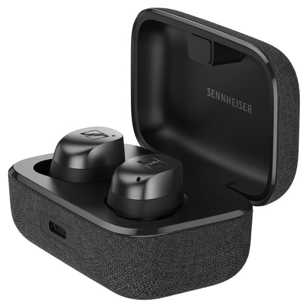 Sennheiser MOMENTUM True Wireless 4 Noise-Canceling Earbuds-Black Graphite