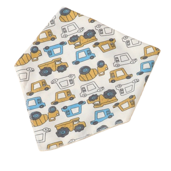 Fun Car Print Pet Bandana - Playful and Comfy for Dogs and Cats