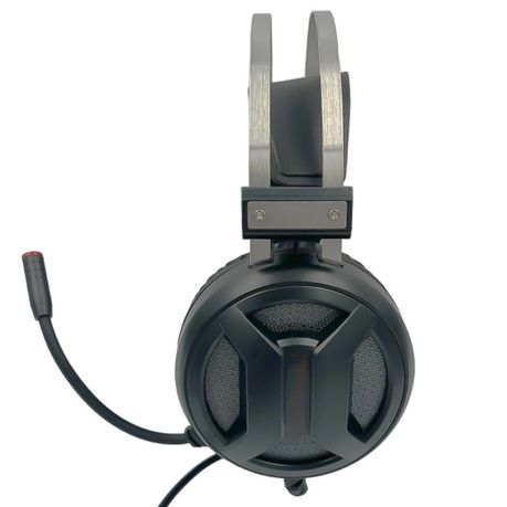 Professional Headphone 3.5mm/LED Wired Stereo Gaming Headset Adjustment Mic Image