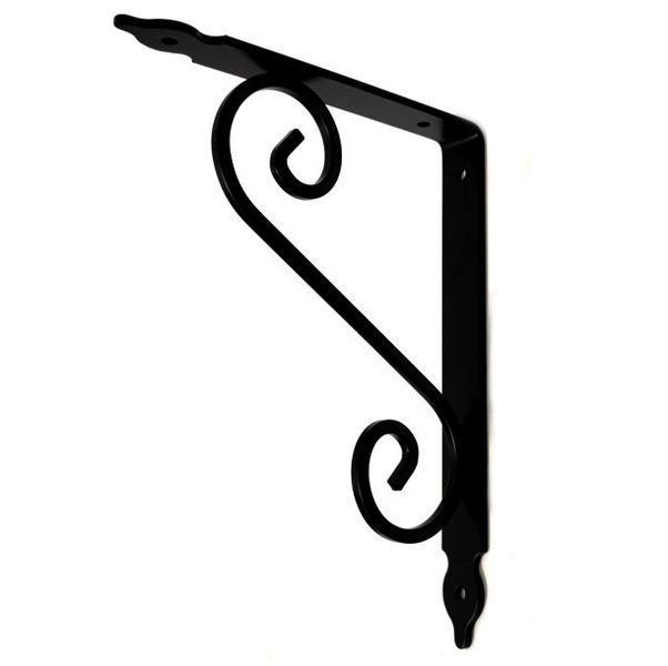 PH Home - Metal Shelf Bracket Black