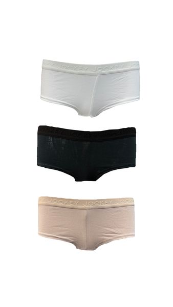 Jockey - 3 Pack Boy Leg Knicker Short Panties - Underwear