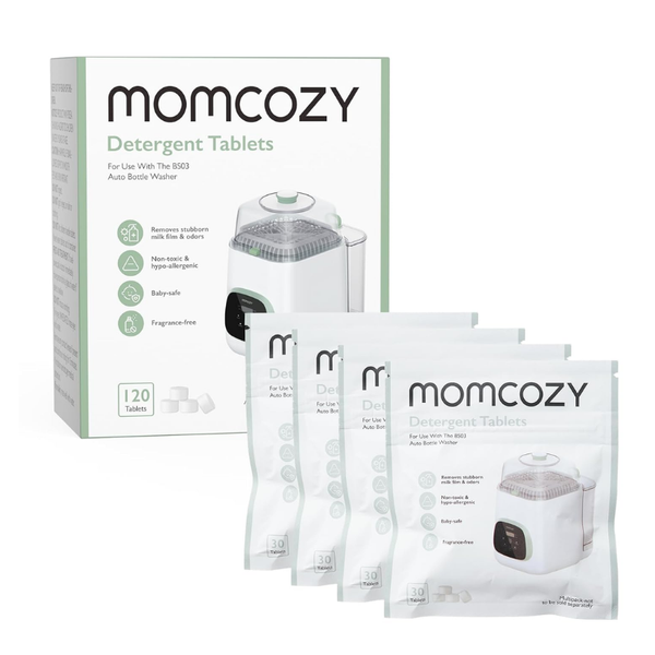 Momcozy Washing Block for KleanPal Pro Bottle Washer, 120 Tablets