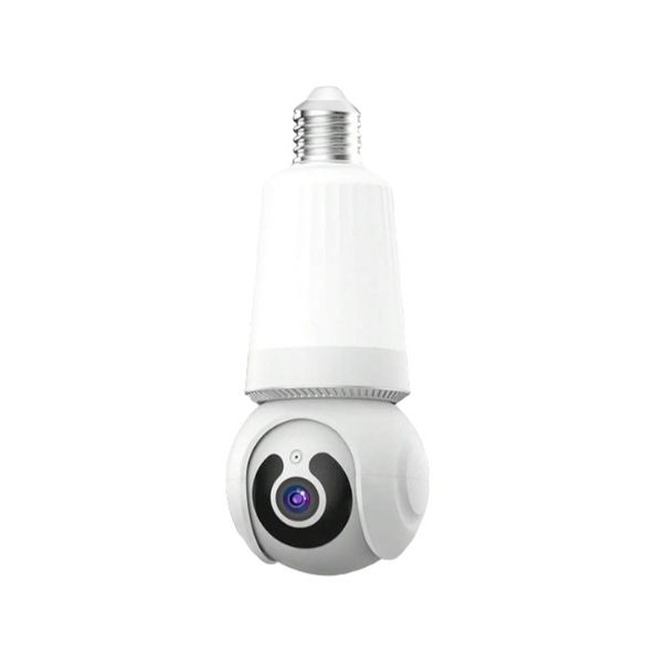 1080P Security Camera With Night Vision And Motion Detection - White