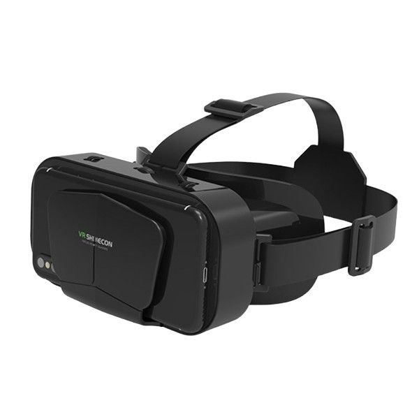 State of the Art 3D Virtual Reality Glasses Head-Mounted Headset - Black