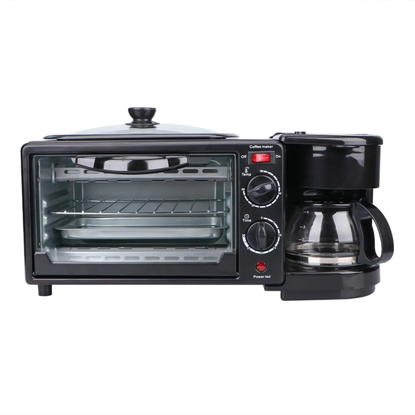 Oven coffee maker frying pan three in one multifunctional breakfast machine