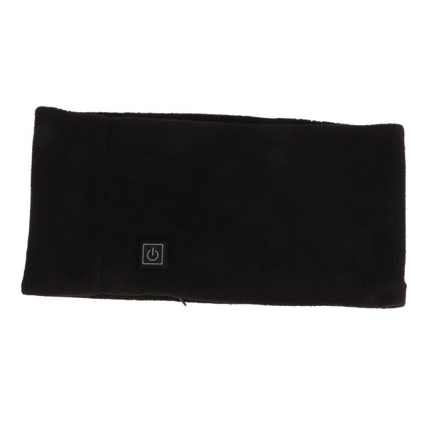 Black USB Electric Heating Winter Scarf