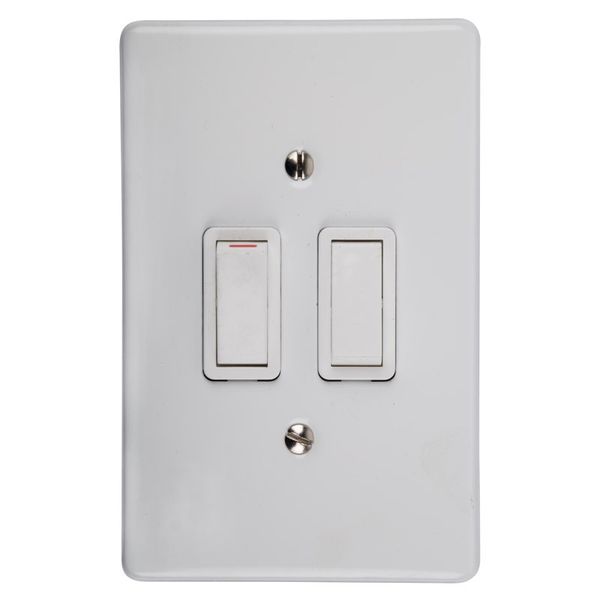 Crabtree - Light Switch - 1 Way - 2L - 100mm x 50mm - Bulk Pack of 3
