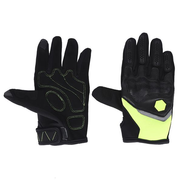 Outdoor Riding Gloves Fluorescent Yellow M