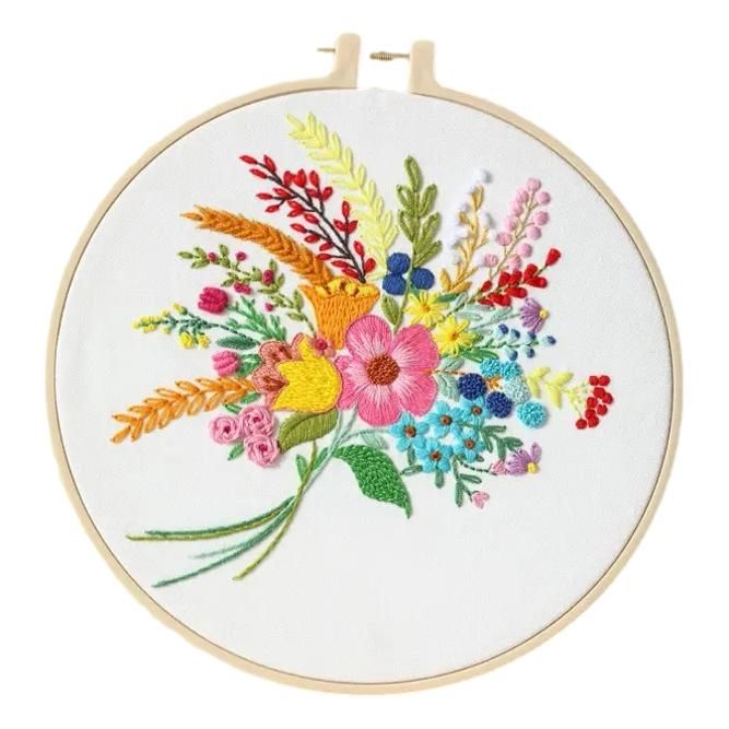 Embroidery Kit Flowers Shop Today. Get it Tomorrow!