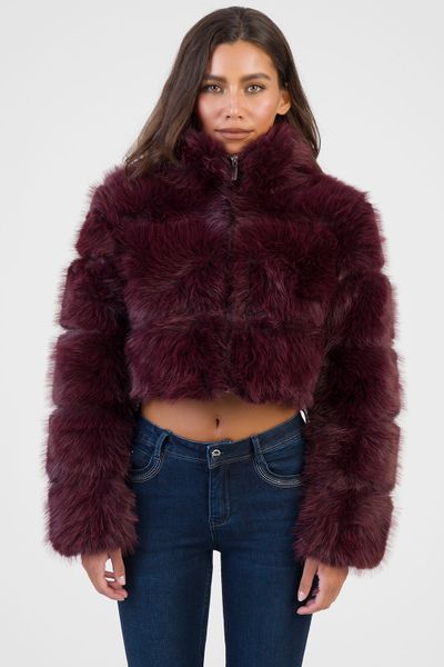 Time To Escape Faux Fur Jacket