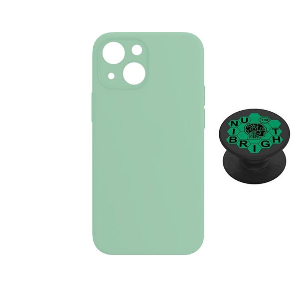 Unibright Silicone Cover for iPhone 13 Mini + Pop-Grip