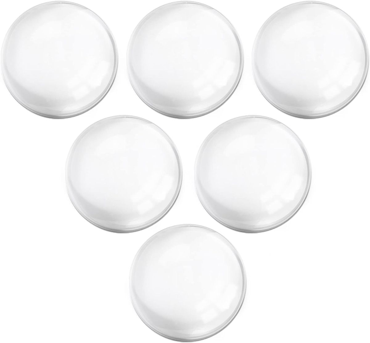 6 Pack Door Handle Wall Protector Self Adhesive Wall Bumper Protector Gel