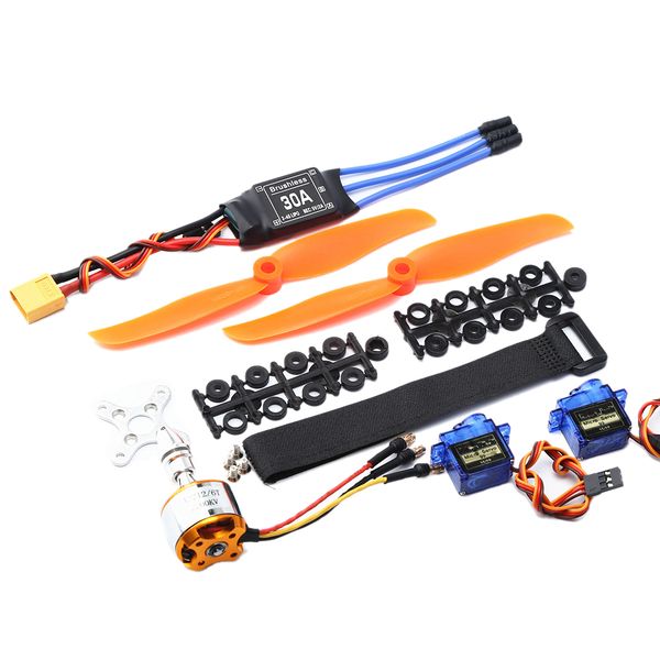 A2212 2200KV Brushless Motor 30A ESC XT60 Plug SG90 9G Micro-Servo 6035 Pro