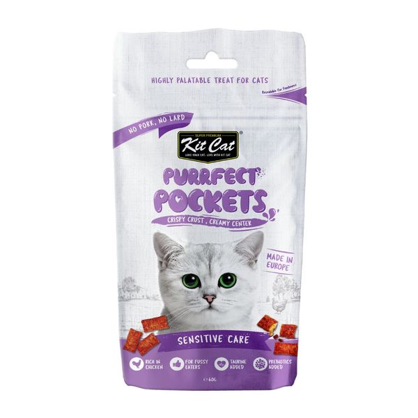 Kit Cat Purrfect Pockets - Sensitive Care 75g