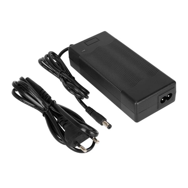 42V 2A EU Plug Charger 2.1mm Port and Six Adapter Cables for E-Scooters