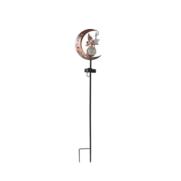 LED Solar Craft Outdoor Moon Sun Star Flower Fairy Lamp Landscape Décor