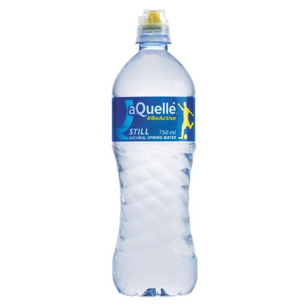 aQuelle - Still Natural Spring Water with flip-top cap - 6 x 750 ml