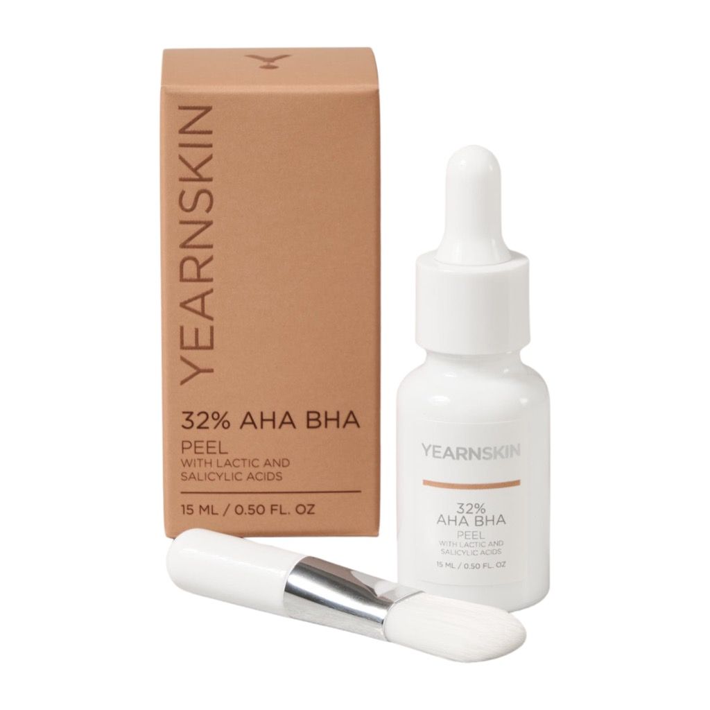 Yearn Skin 32 AHA BHA Peel, Exfoliator, Hyperpigmentation, Glycolic Acid, Salicylic Acid