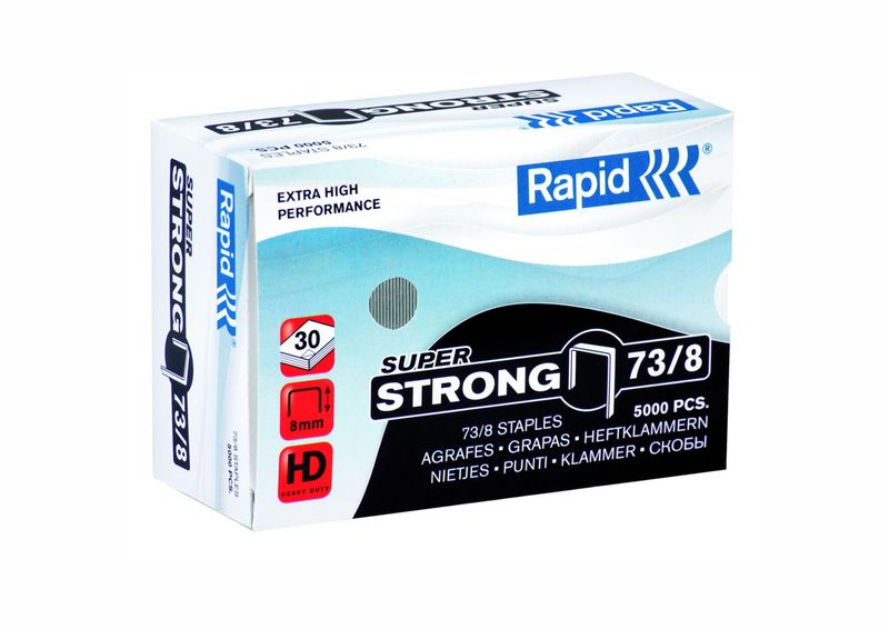 Rapid Super Strong Staples - 73/6 - 5000 Staples