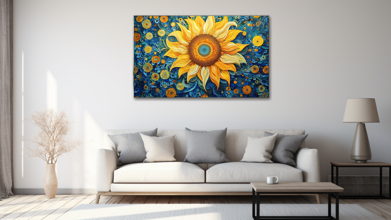 Canvas Wall Art - Sunflower Creative Art - MT0327