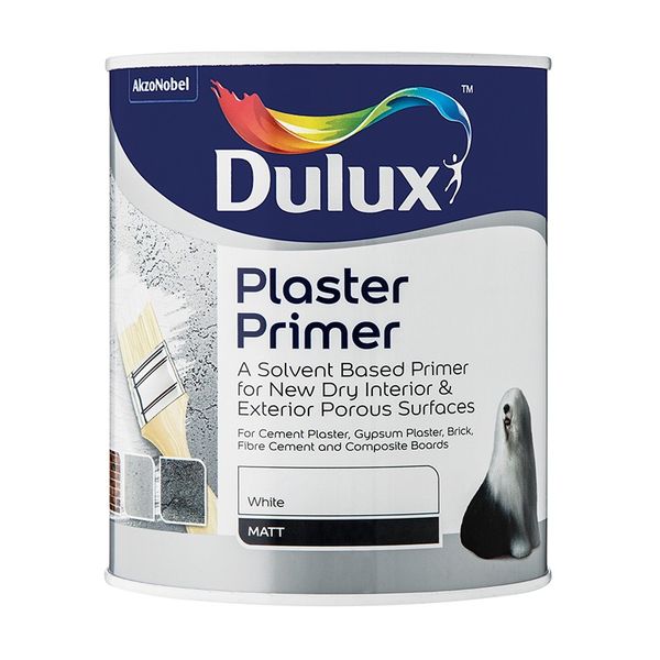 Dulux Primer New Plaster 1L White