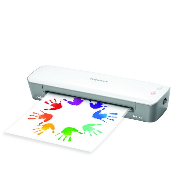 Fellowes Laminator Ion A4, 125 Micron, Home Use + 10 Pouches