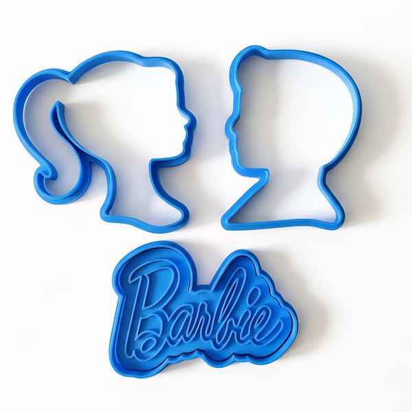 Barbie, Ken &amp; Logo Minnie Cutters