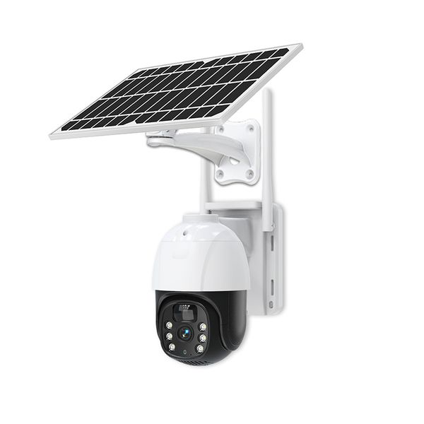 Solar Wifi Camera Outdoor/Indoor Waterproof HD PTZ Mobile Control