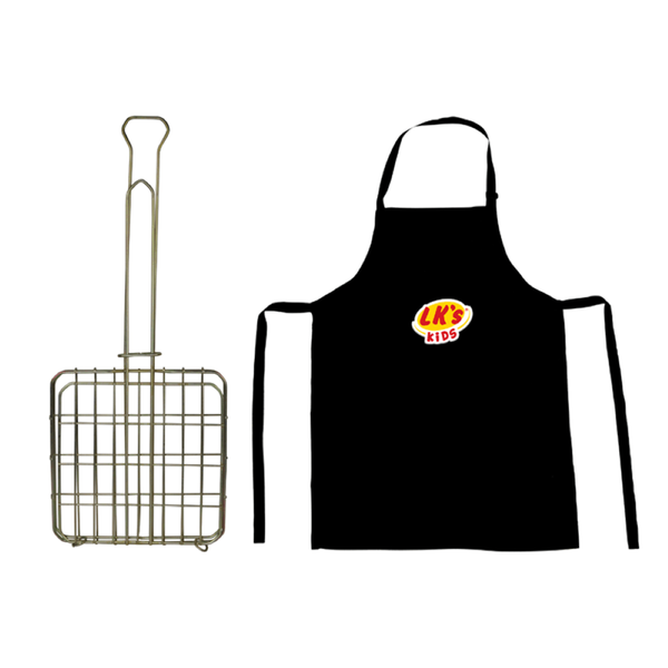 LK's Kiddies Toaster Grid &amp; Apron Gift Set