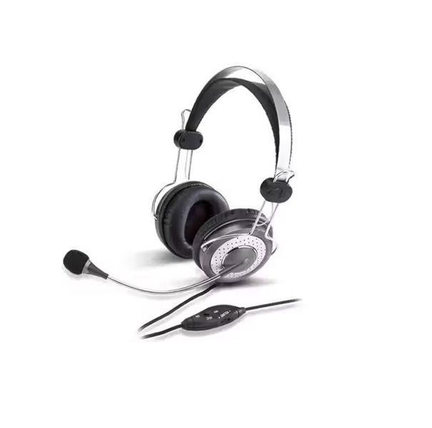 Headband PC Headset with Rotating Microphone