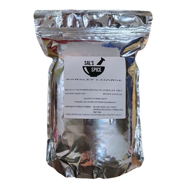 Sal's Spice Parsley Coarse - 25kg