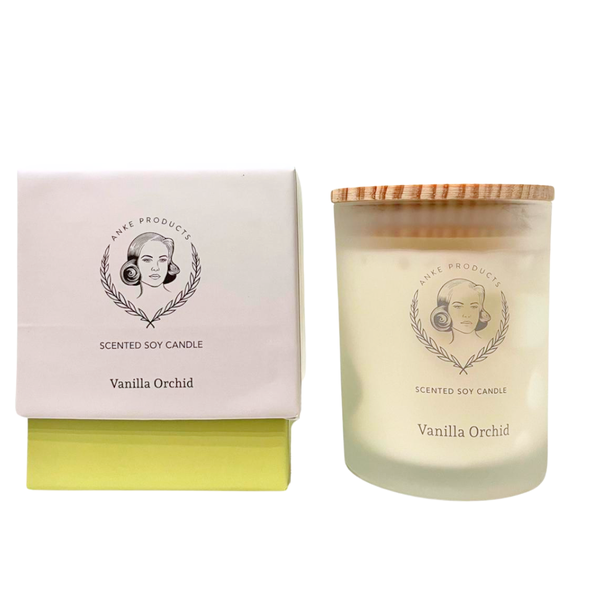 Anke Products Vanilla Orchid Soy Candle - 160g