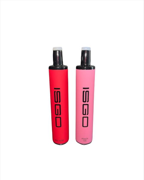 ISGO Paris Disposable Vape 1500 Puffs - Peach Ice &amp; Red Wine