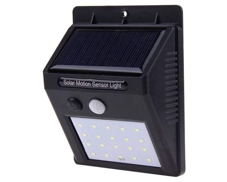 Solar Powered LED Sensor Wall Lamp 20LED
