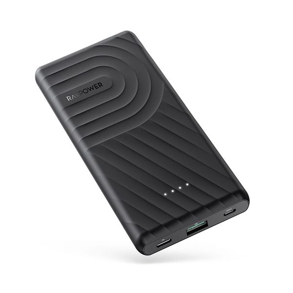 RAVPower RP-PB195 10000mAh Power Bank - Black