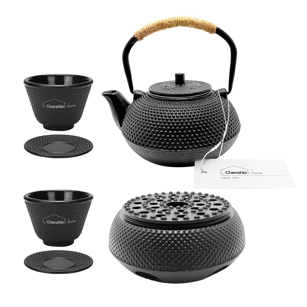 Chenshia Japanese Cast Iron Tea Set - 6 Piece (600ml)