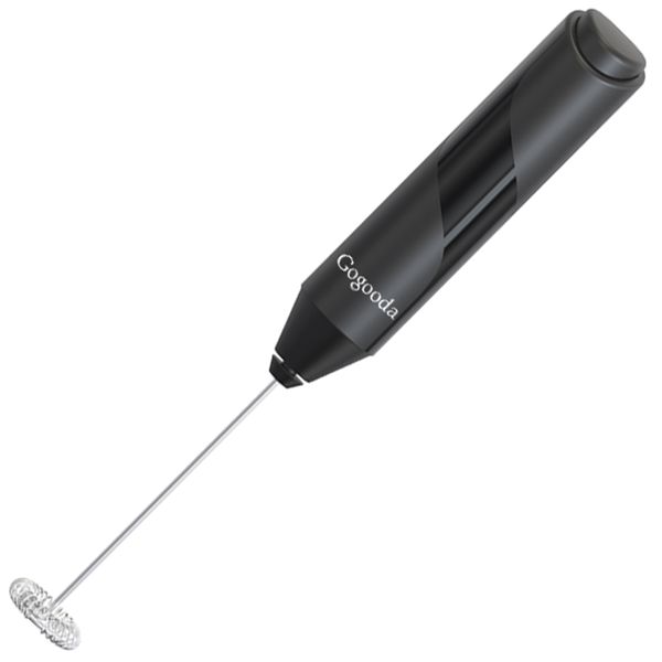 Gogooda Milk Frother Handheld Battery Operated Electric Foam Maker
