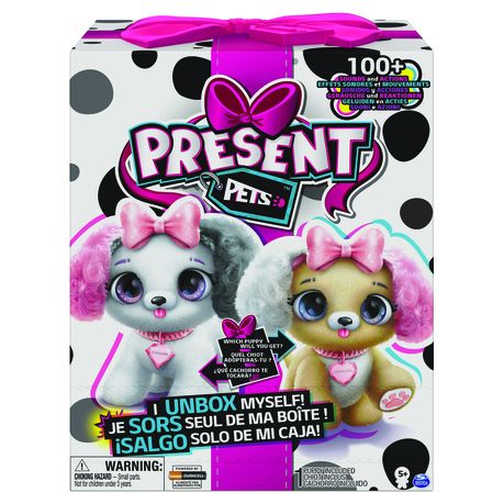 Present Pets, Diamond Dalmatian Interactive Plush Pet Toy with 2 Bonus  Accessories and Over 100 Sounds and Actions (Style May Vary)