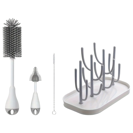 Baby Bottle Drying Rack And Silicon Cleaning Kit Combo | Shop Today. Get it Tomorrow! | takealot.com