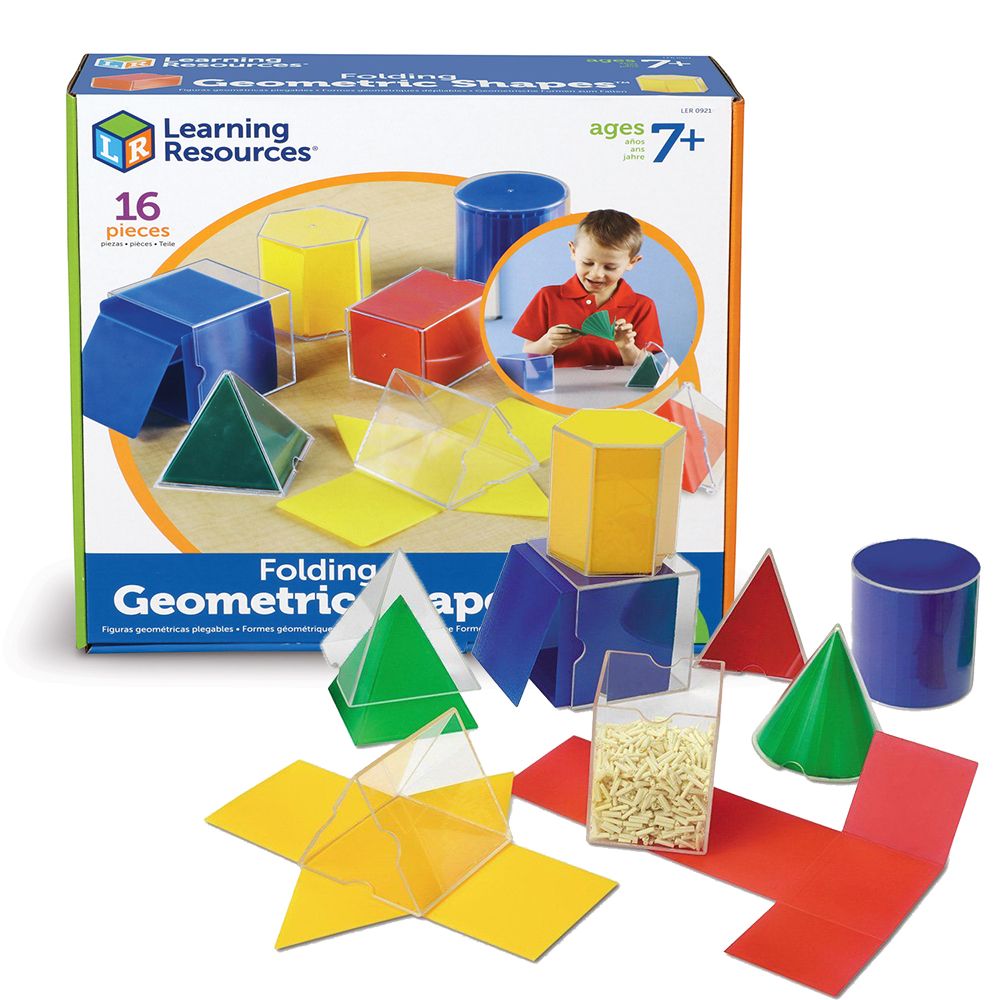 Learning Resources Original Folding Geometric Shapes Set | Shop Today ...