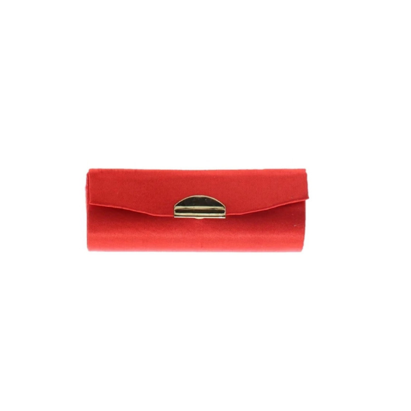 Red Satin Lipstick Case With Mirror - Pack of 20