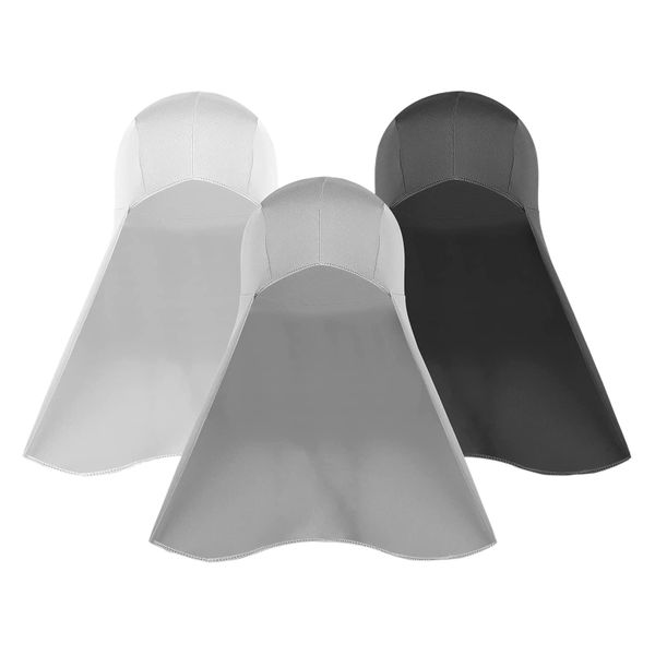 3 Pieces Hard Hat Liner with Neck Flap Cooling for Safety Helmet