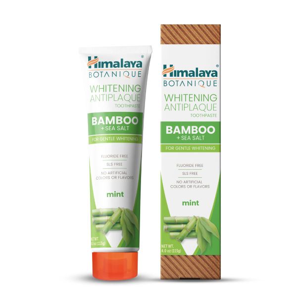 Bamboo &amp; Sea Salt Whitening Antiplaque Toothpaste 113g