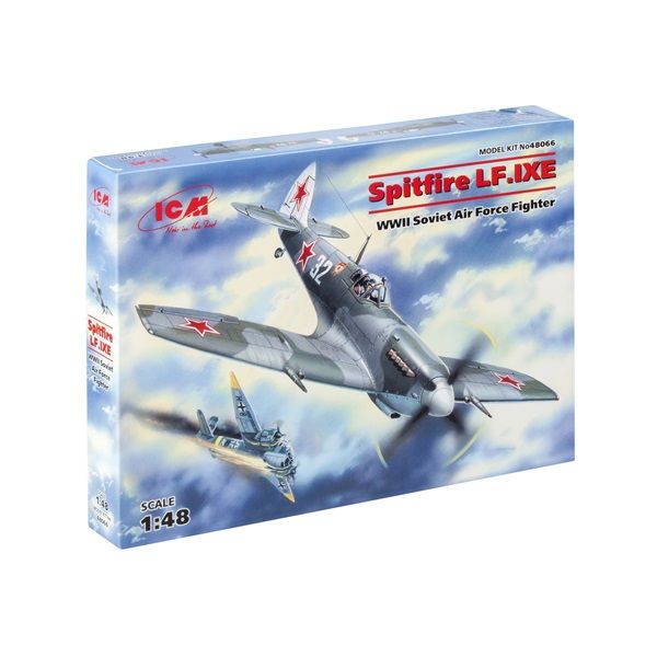 ICM48066 1/48 Spitfire LF IX WWII Soviet Plastic Kit